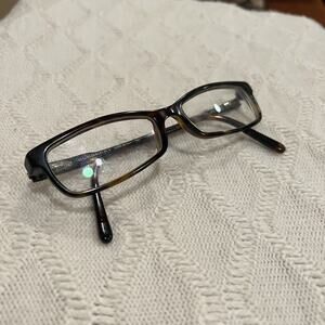 Burberry B 2004 3002, Eyeglasses Dark Brown Tort 52-16-140 Used, For Frames Only